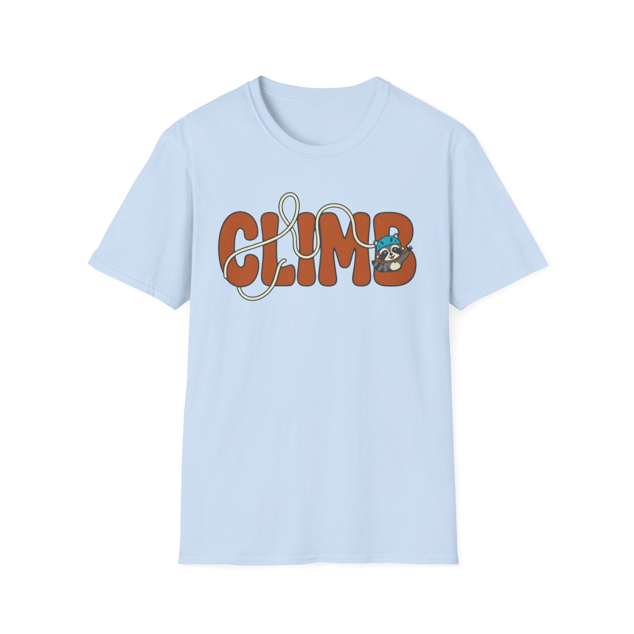 CLIMB Cute Raccoon T-Shirt