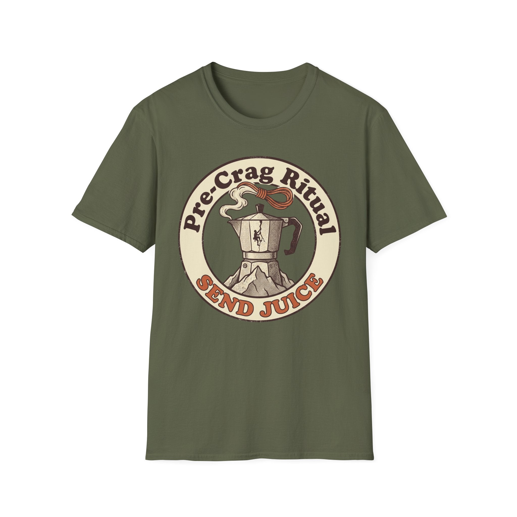 Send Juice Coffee Climbing T-Shirt