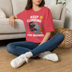 Keep Climbing Stay Grounded Bear T-Shirt
