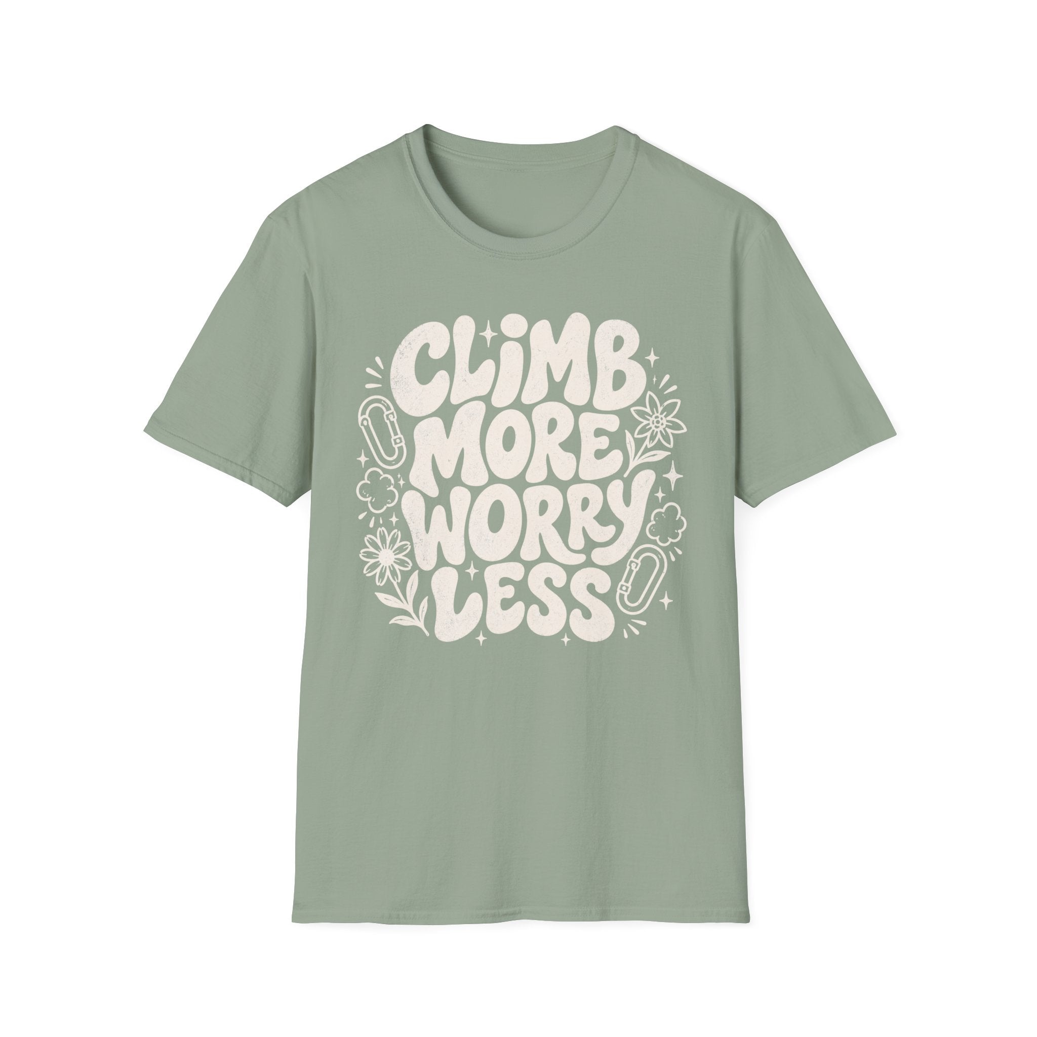 Climb More Worry Less T-Shirt