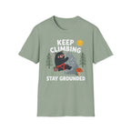 Keep Climbing Stay Grounded Bear T-Shirt