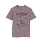 Rock Climber Anatomy T-Shirt