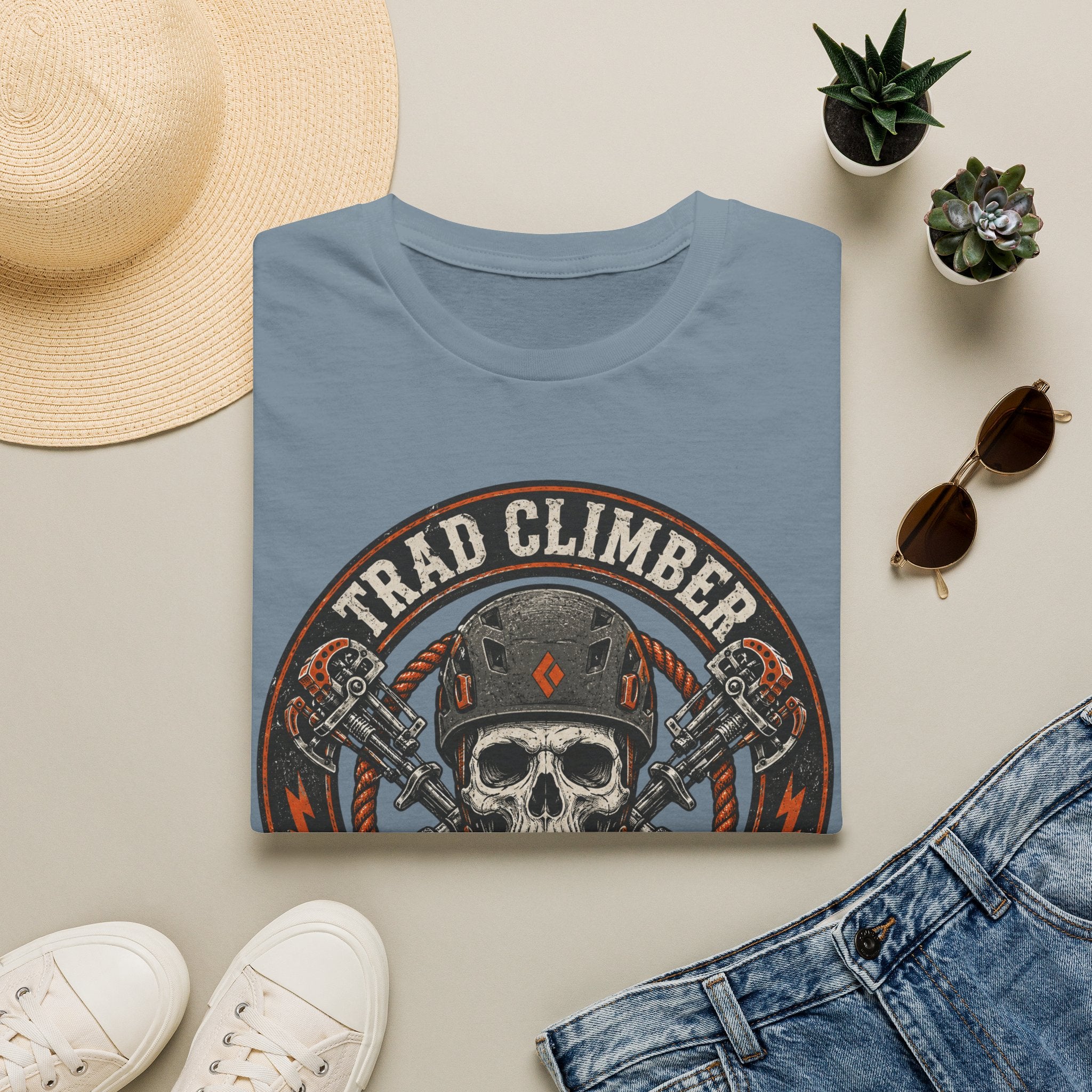 Trad Climber Send or Die Climbing T-Shirt