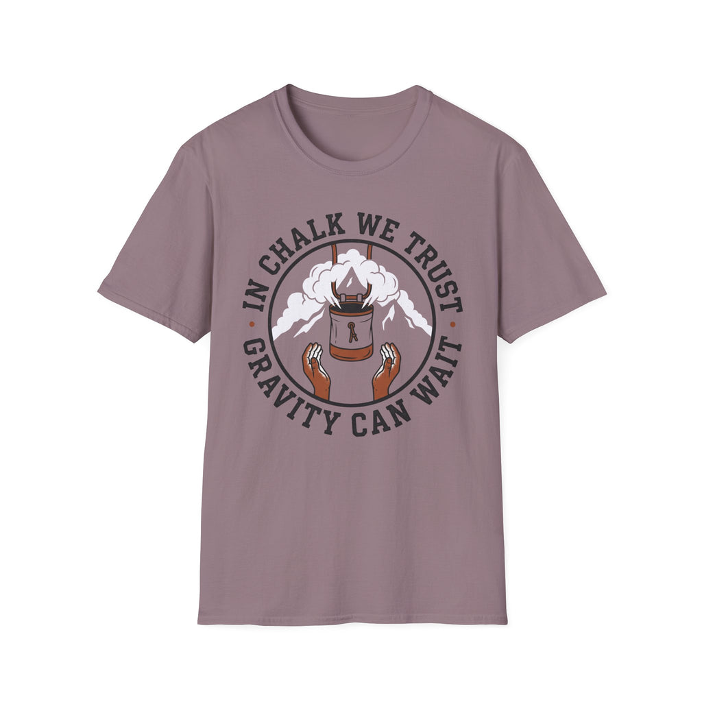 In Chalk We Trust Climbing T-Shirt