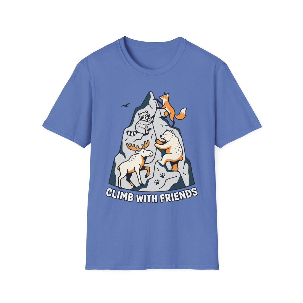 Climb With Friends Animal Climbing T-Shirt