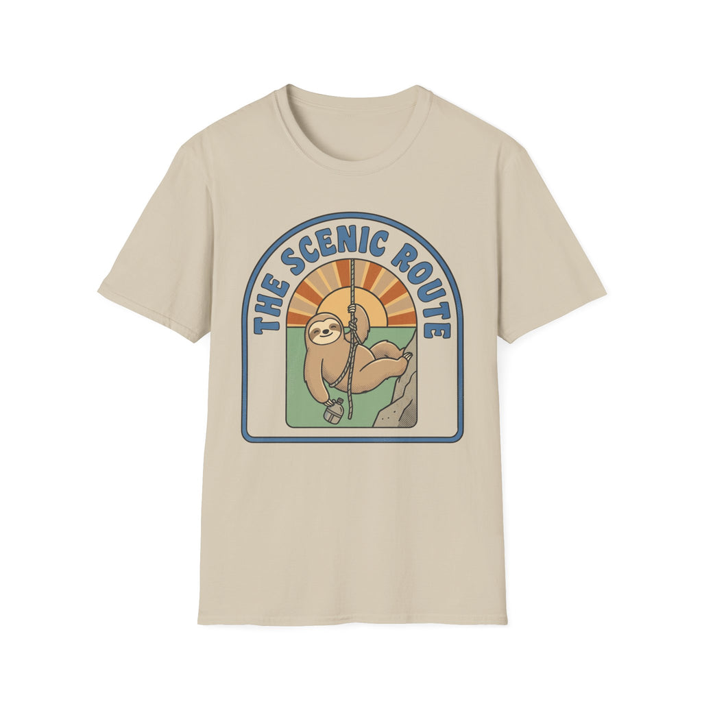 The Scenic Route Sloth Climbing T-Shirt