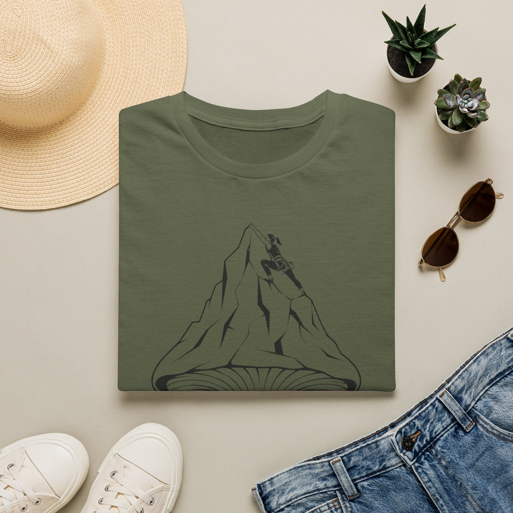 Mushroom Mountain Climbing T-Shirt