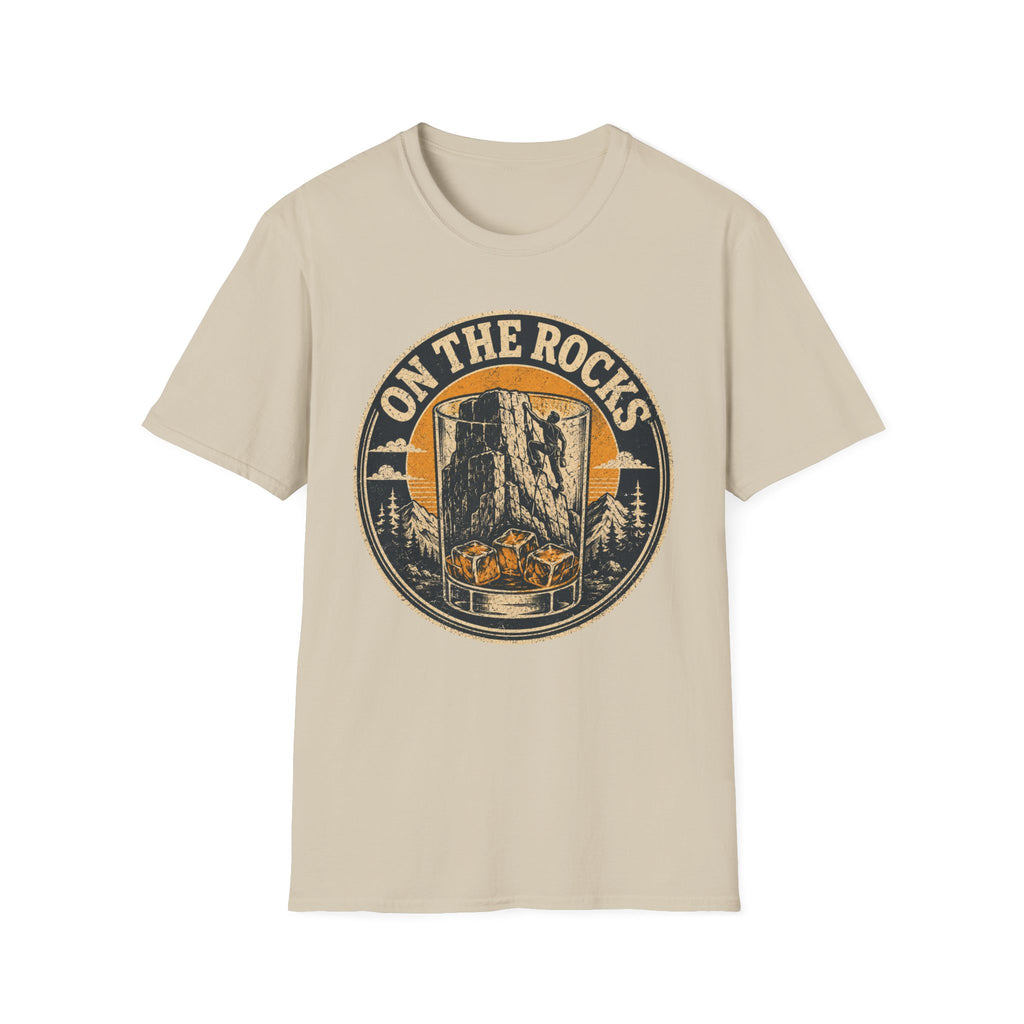 On The Rocks Badge Climbing T-Shirt