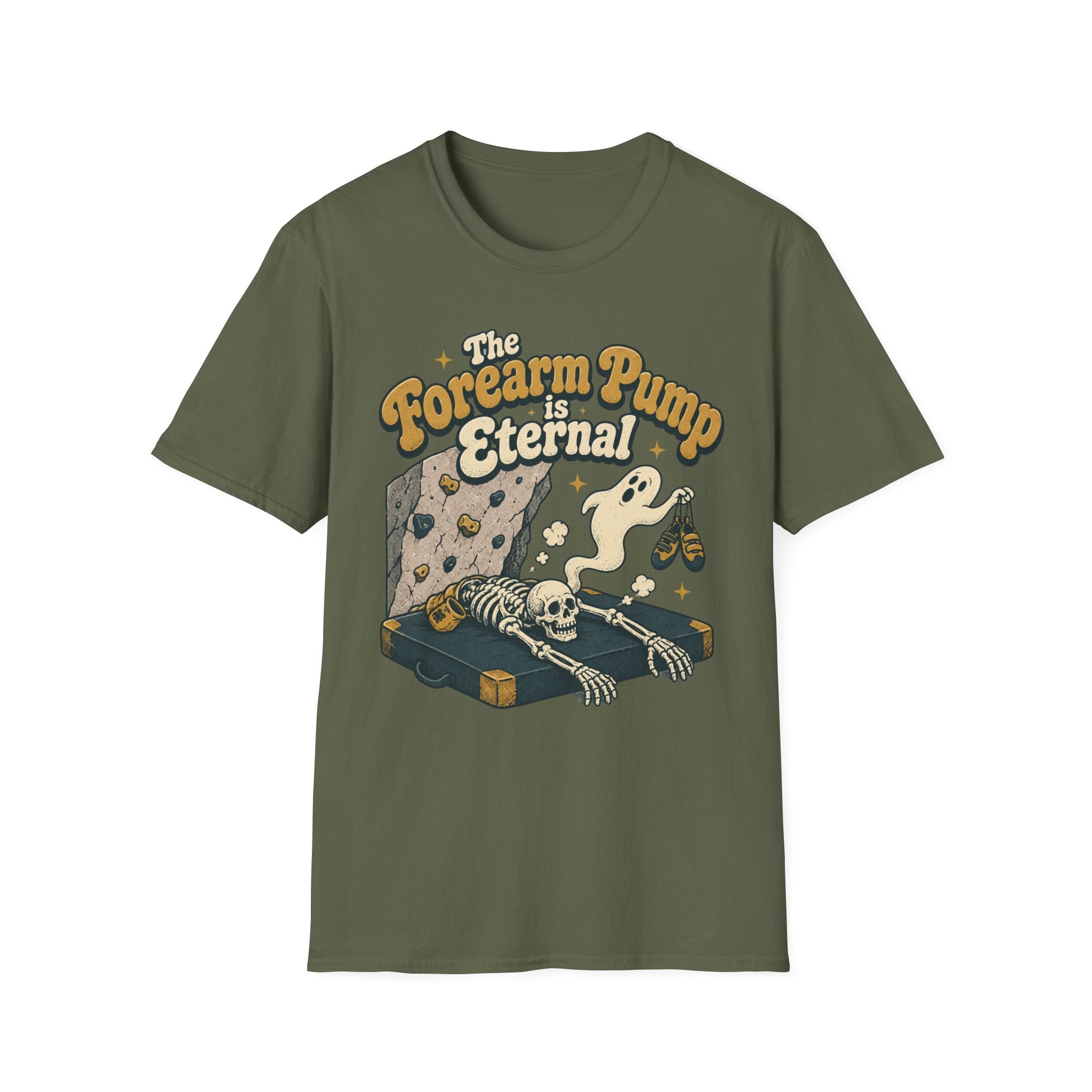 The Forearm Pump is Eternal Climbing T-Shirt