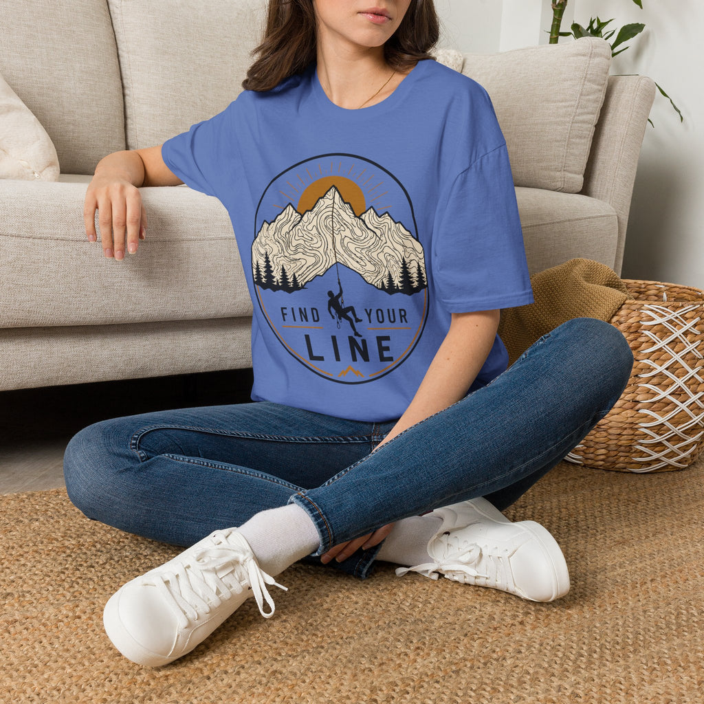 Find Your Line Climbing T-Shirt