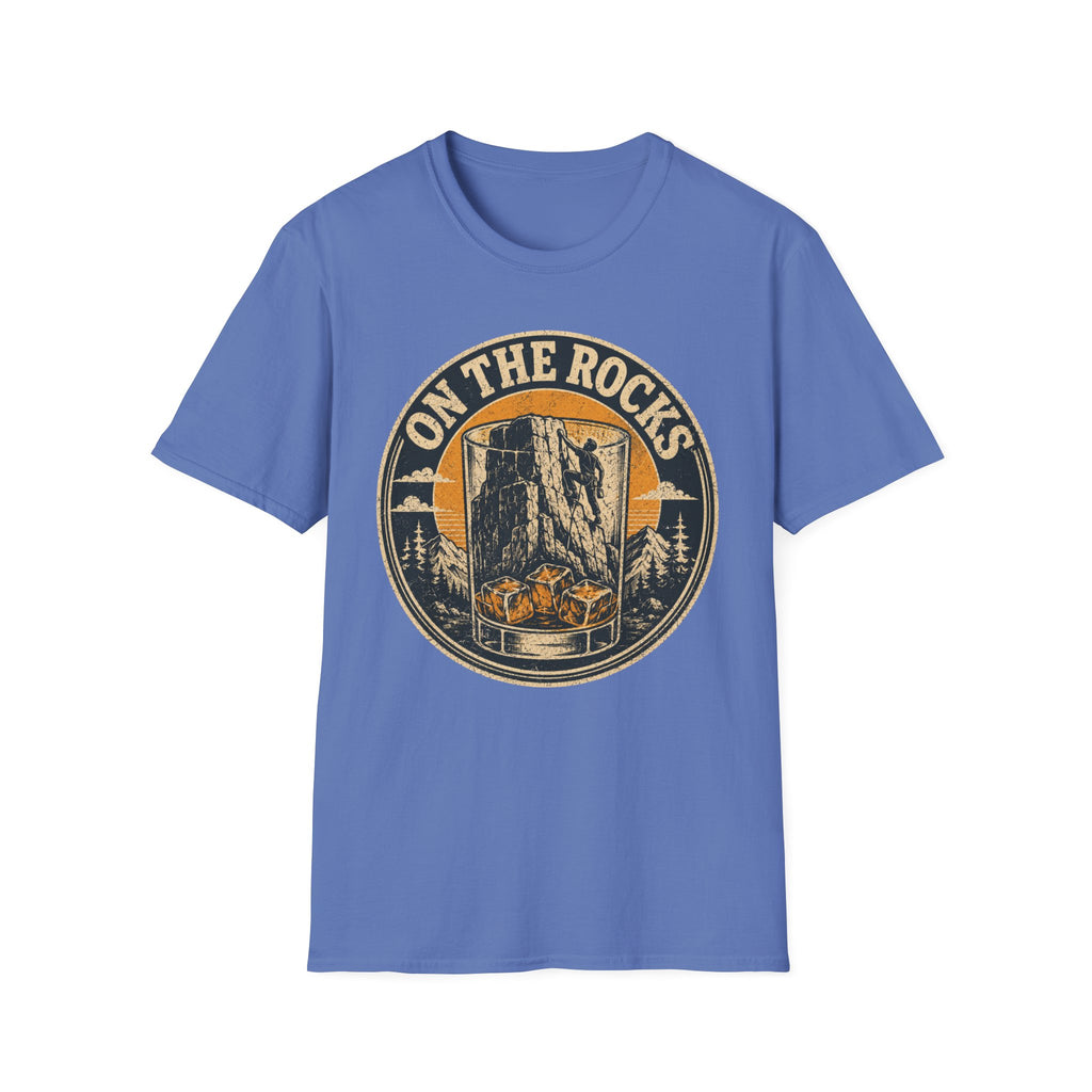 On The Rocks Badge Climbing T-Shirt