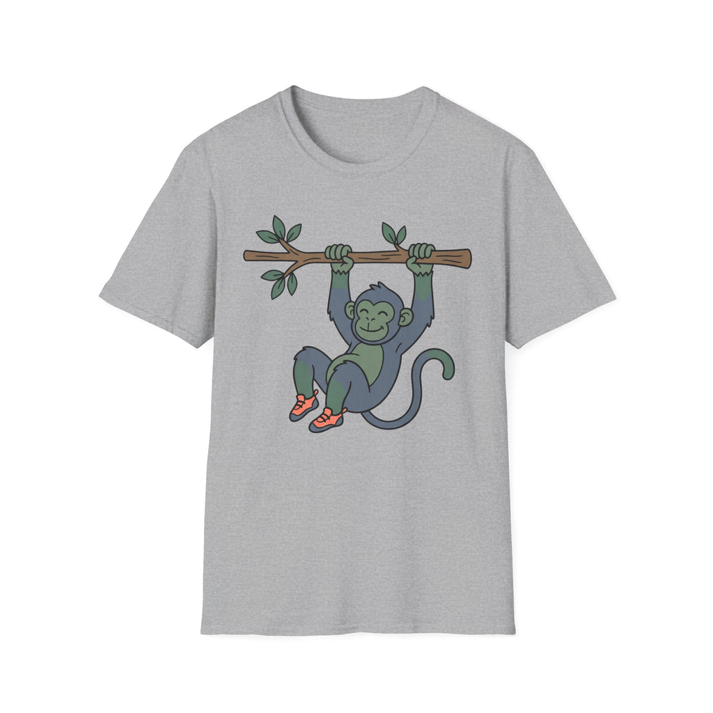 Cute Monkey Climbing T-Shirt