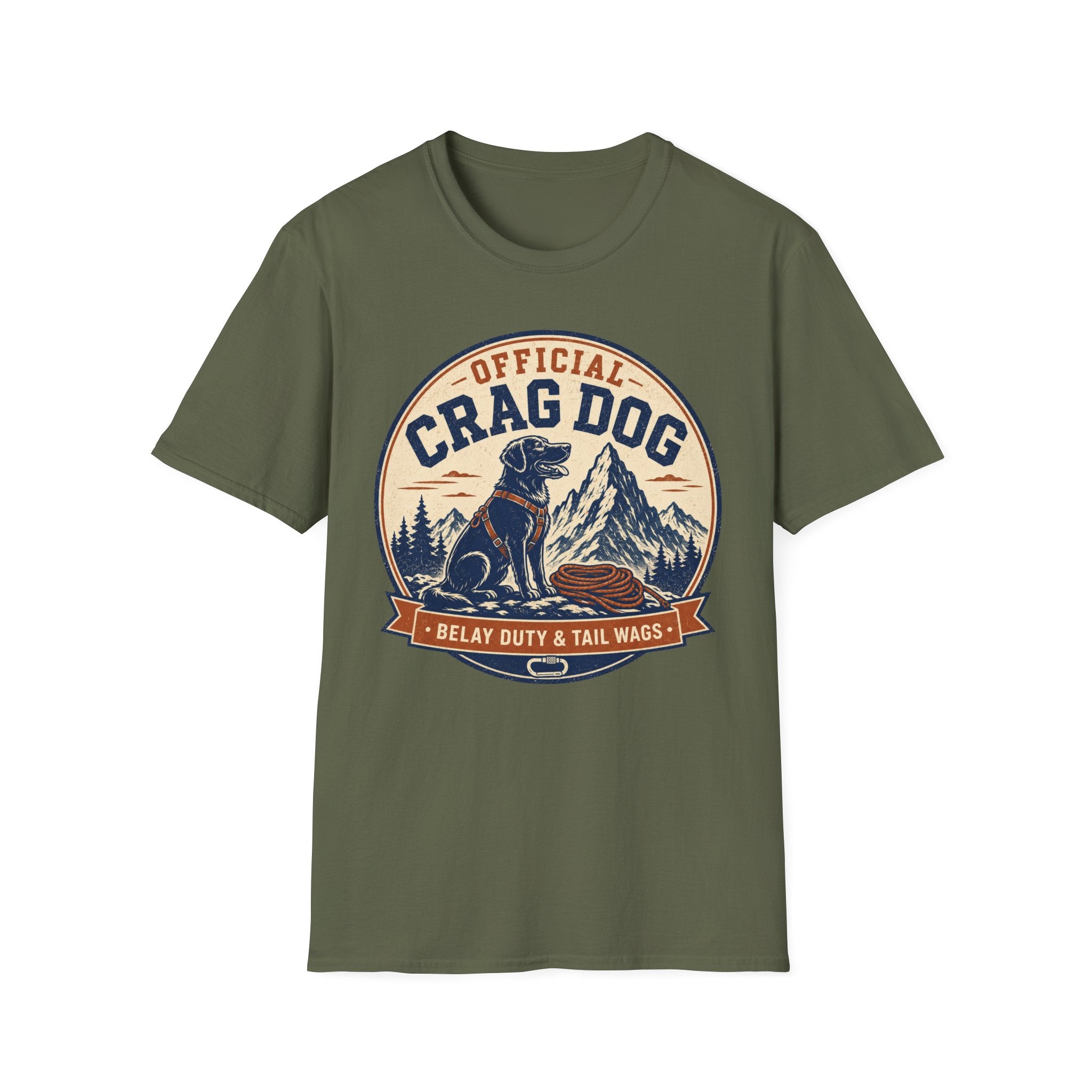 Official Crag Dog Badge T-Shirt
