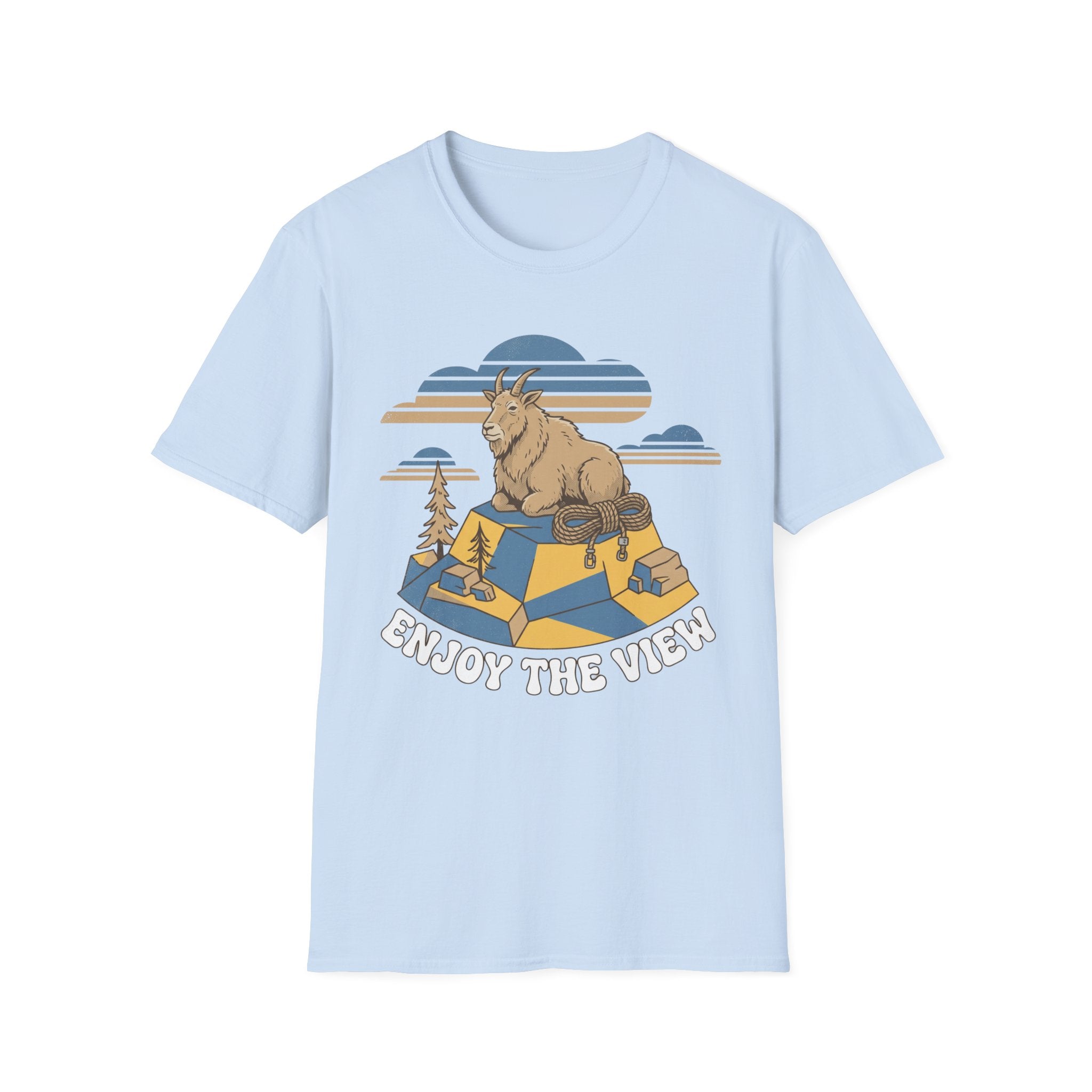 Enjoy the View Goat Climbing T-Shirt