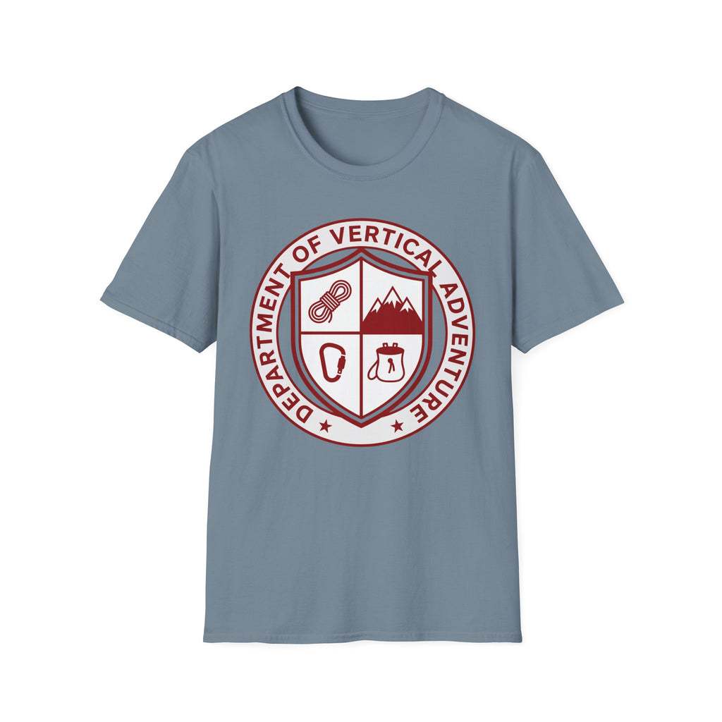 Department of Vertical Adventure Climbing T-Shirt