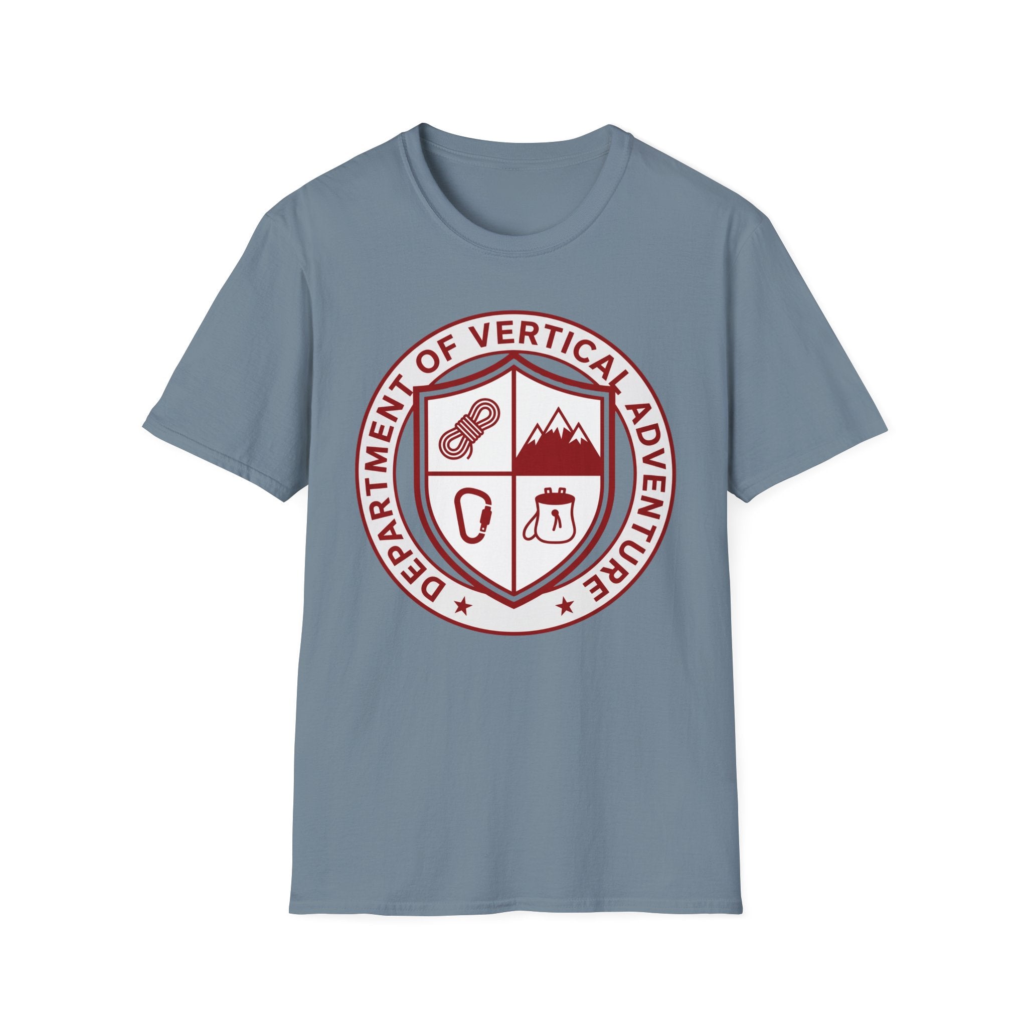 Department of Vertical Adventure Climbing T-Shirt
