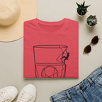 On The Rocks Line Art Climbing T-Shirt