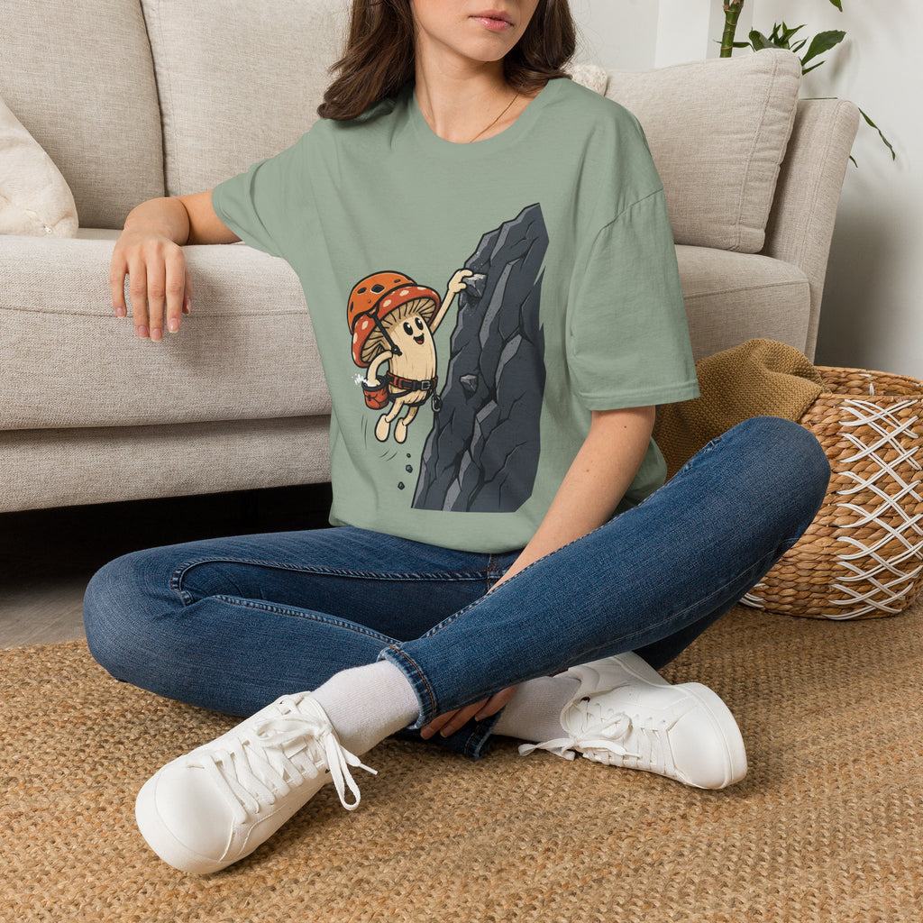 Happy Mushroom Climbing T-Shirt