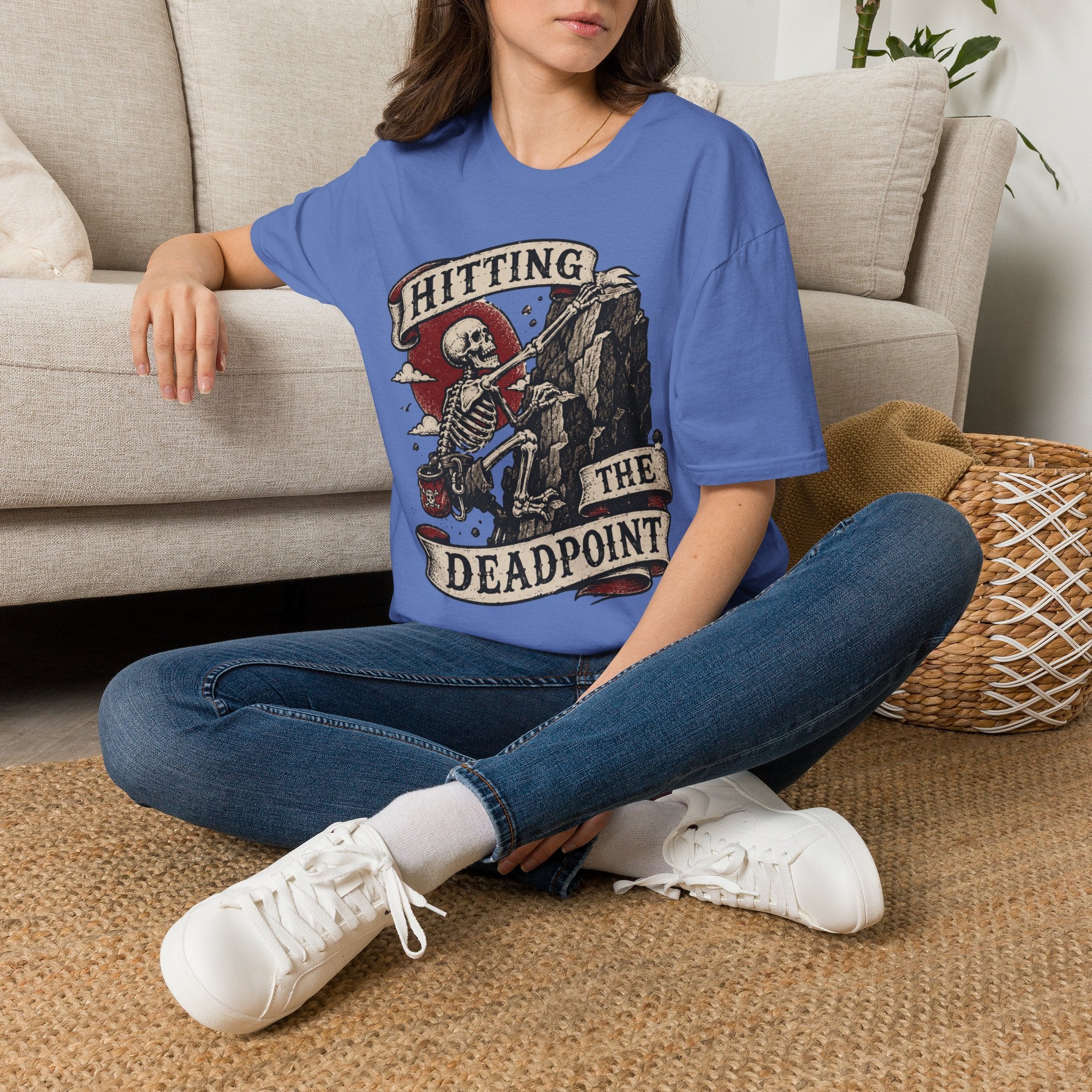 Hitting the Deadpoint Climbing T-Shirt