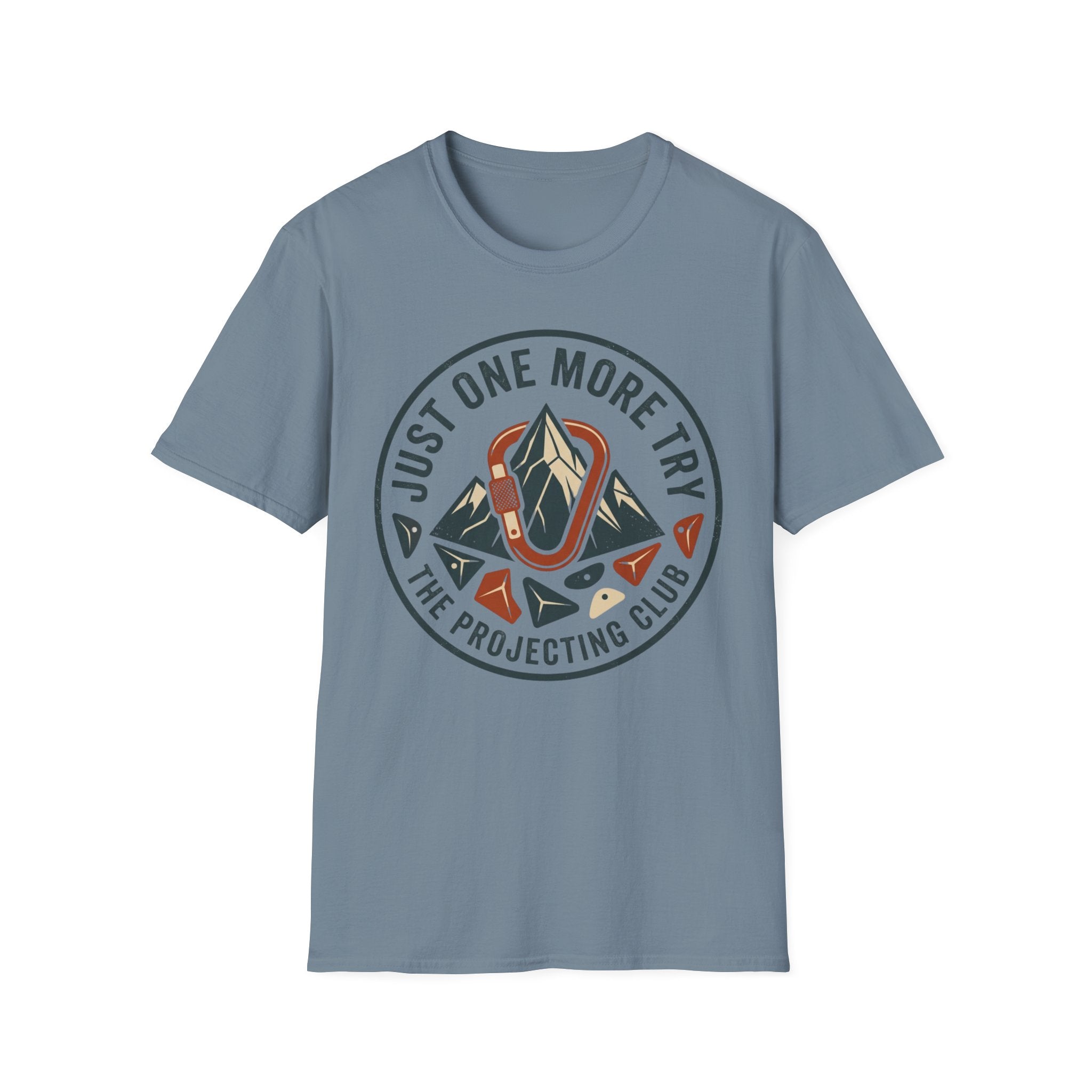 Just One More Try Climbing T-Shirt