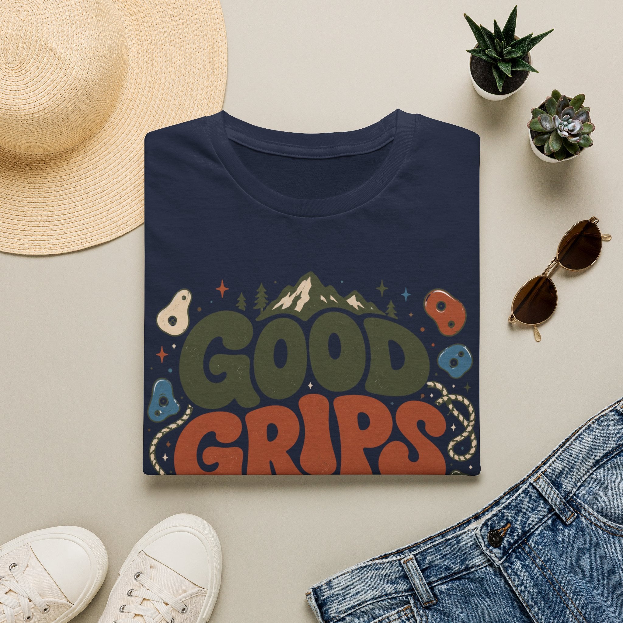 Good Grips Only Climbing T-Shirt