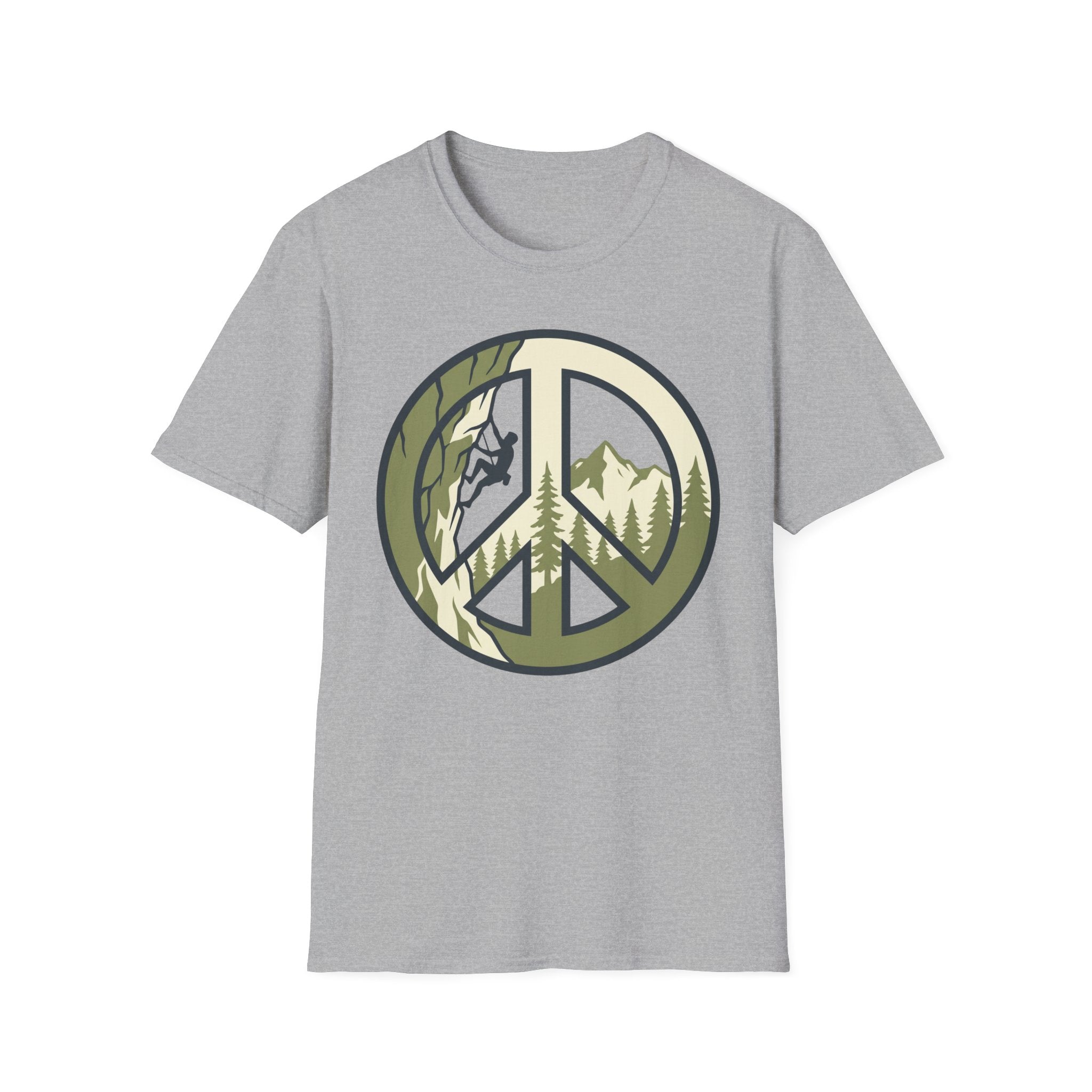 Peace Sign Climbing T-Shirt