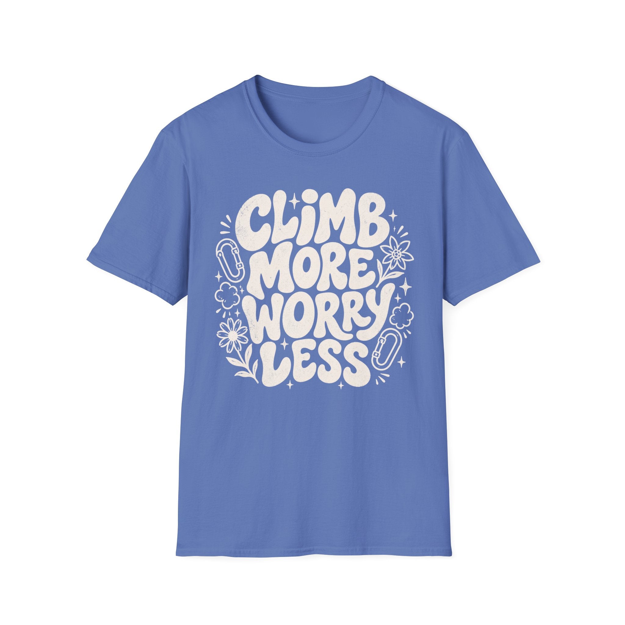 Climb More Worry Less T-Shirt
