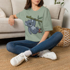 Cute Koala Climbing T-Shirt