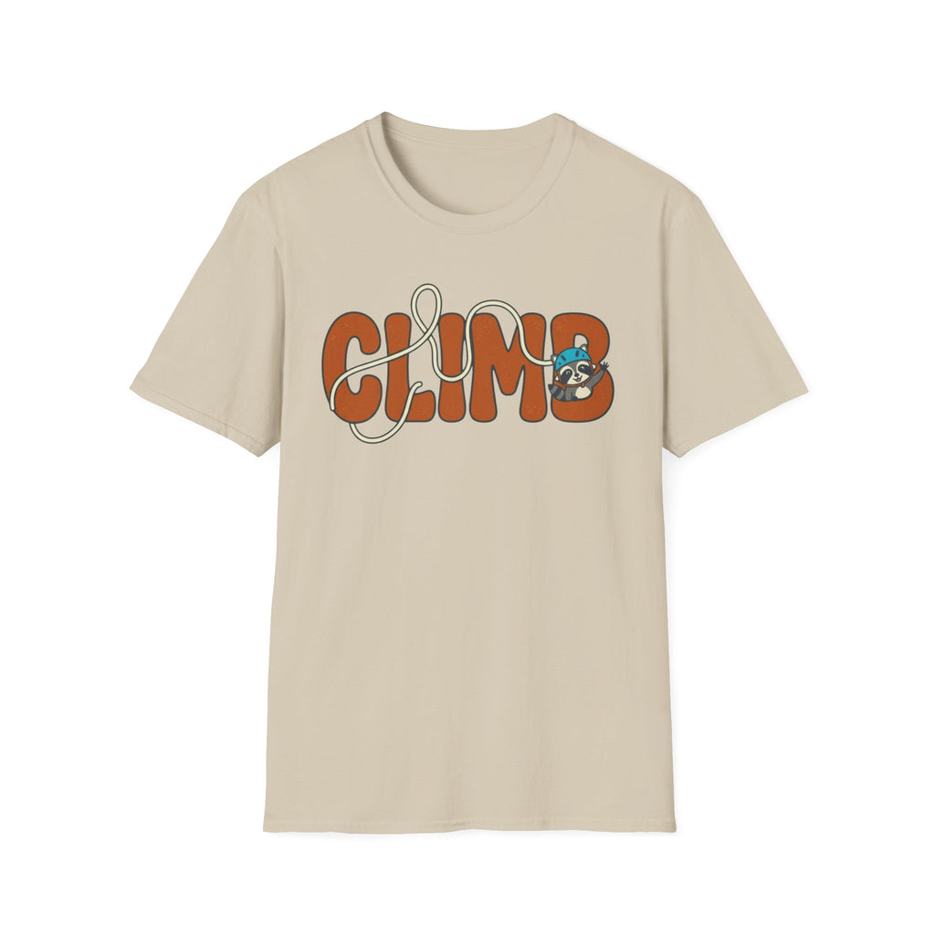 CLIMB Cute Raccoon T-Shirt
