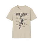Rock Climber Anatomy T-Shirt