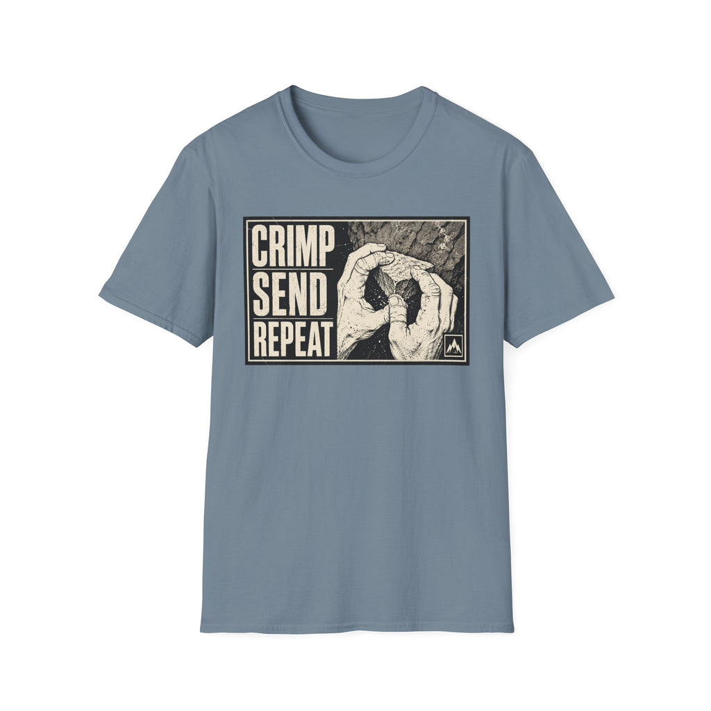 Crimp Send Repeat Climbing T-Shirt