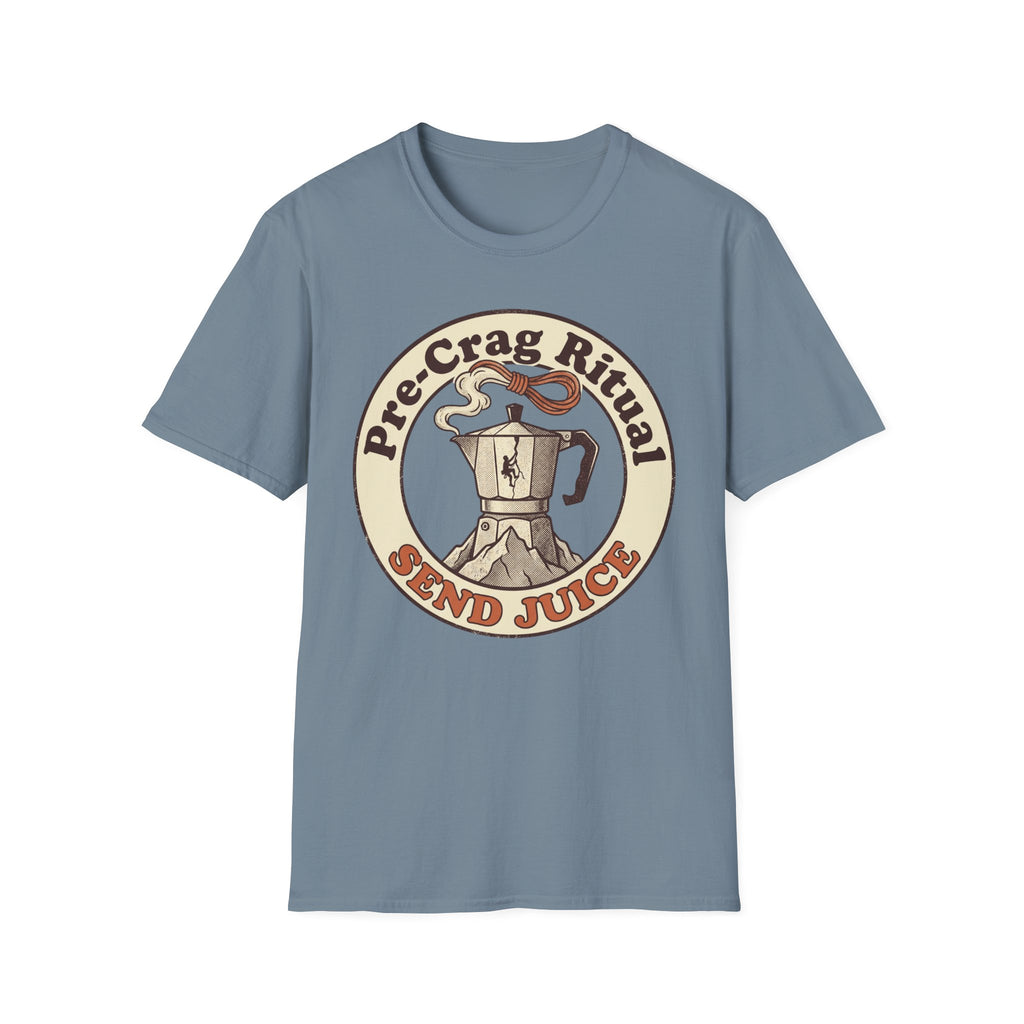 Send Juice Coffee Climbing T-Shirt
