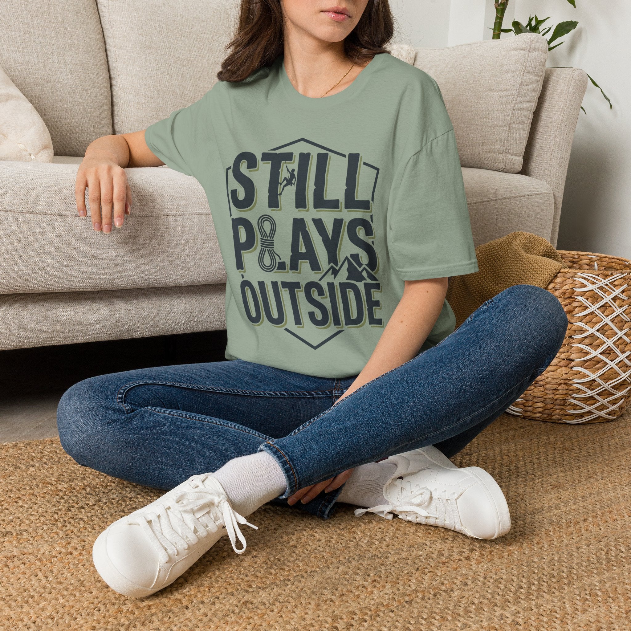 Still Plays Outside Climbing T-Shirt