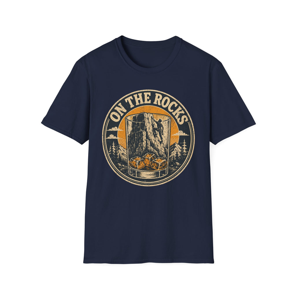 On The Rocks Badge Climbing T-Shirt