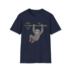 Cute Sloth Climbing T-Shirt