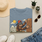 Bigfoot Cartoon Climbing T-Shirt