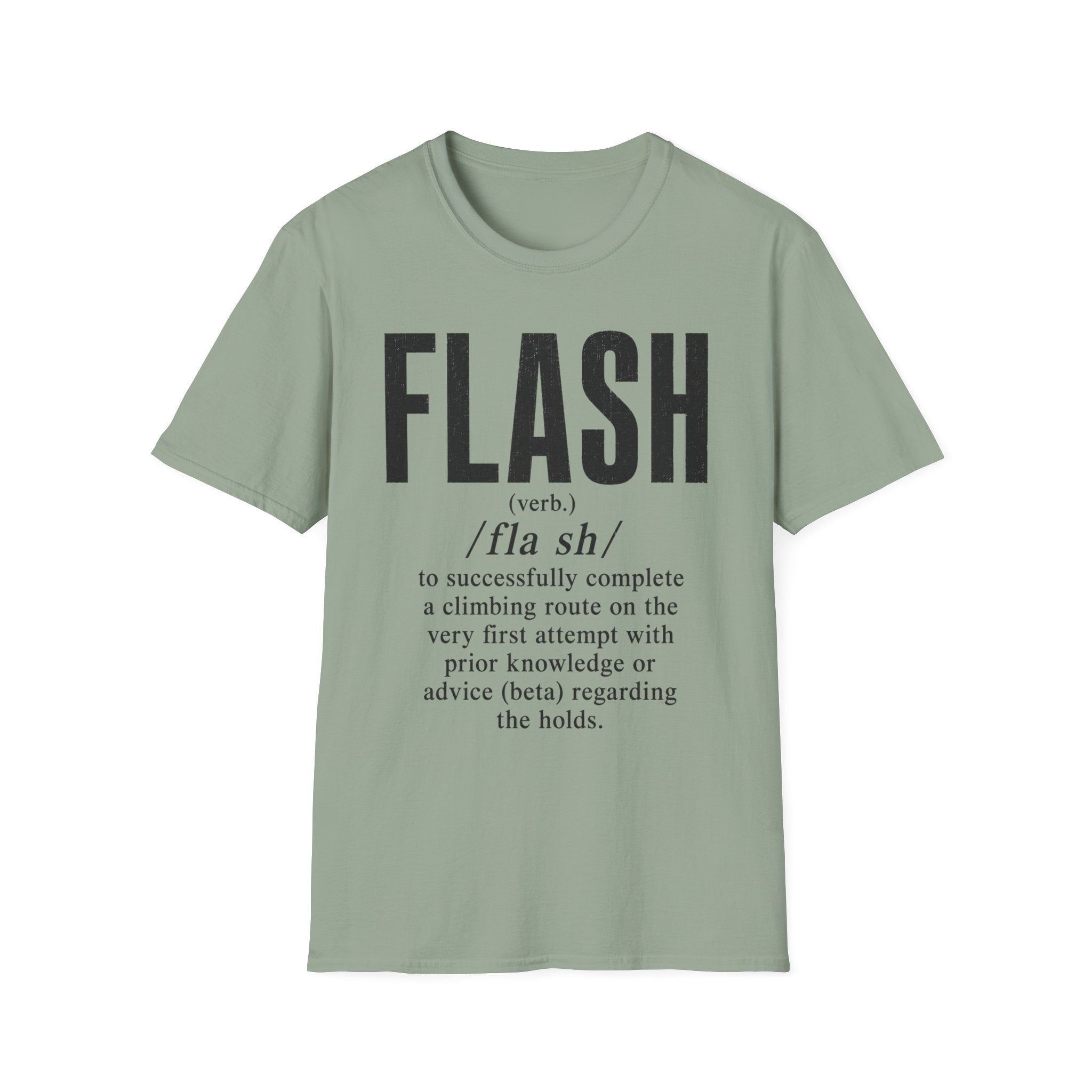 Flash Climbing Definition T-Shirt