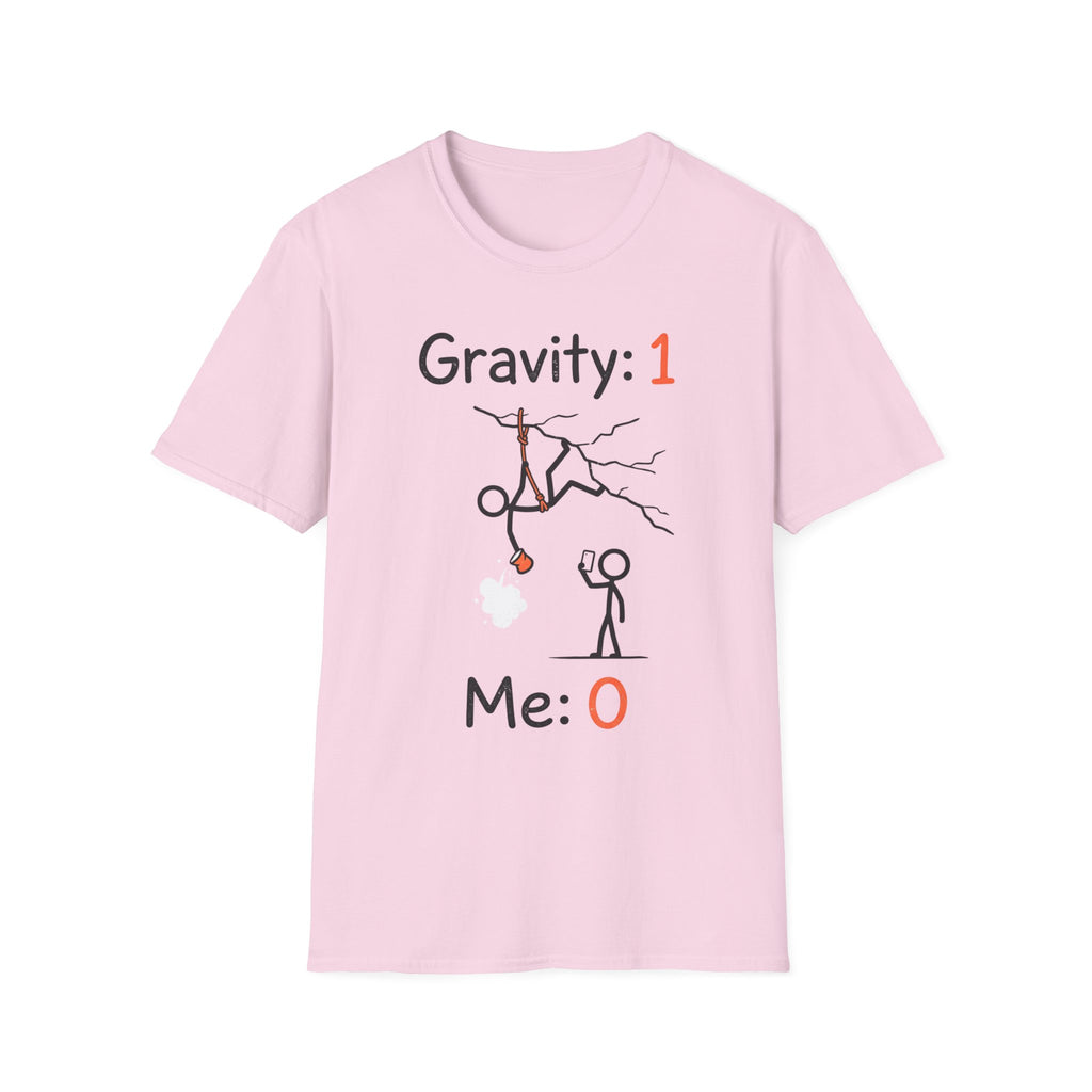 Gravity: 1 Me: 0 Climbing T-Shirt