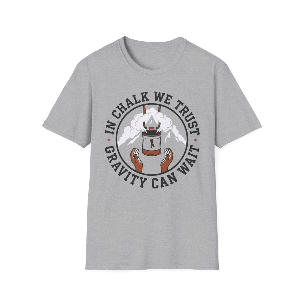 In Chalk We Trust Climbing T-Shirt