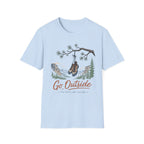 Go Outside The Rocks Are Calling Climbing T-Shirt
