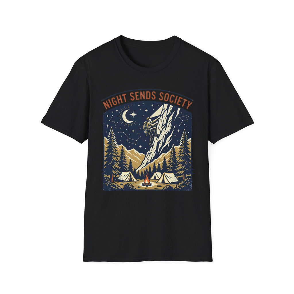 Night Sends Society Climbing T-Shirt