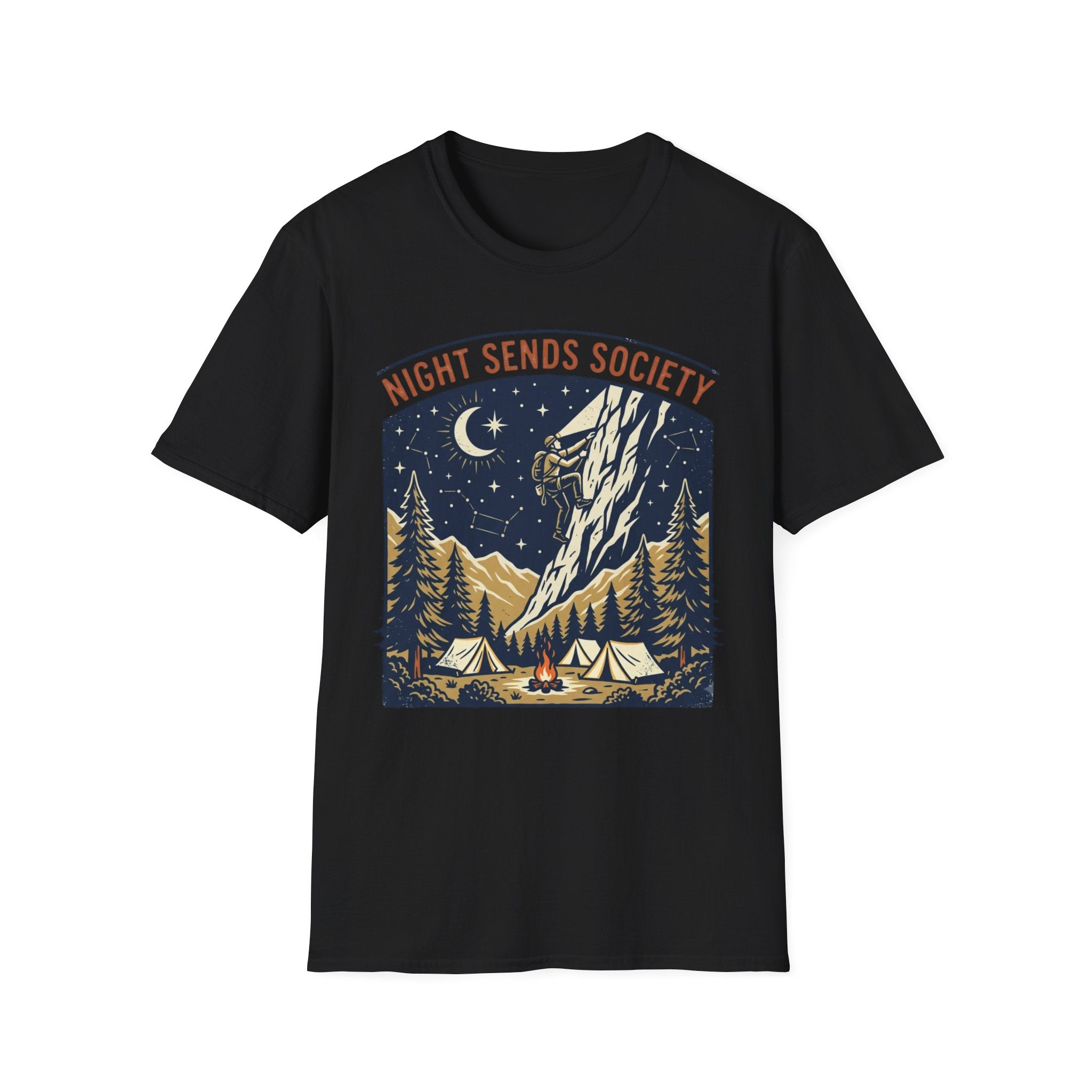 Night Sends Society Climbing T-Shirt