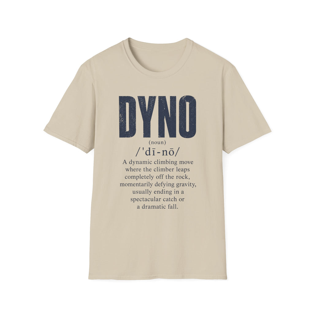 Dyno Climbing Definition T-Shirt