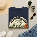 Rock Climber Mountain Goat T-Shirt