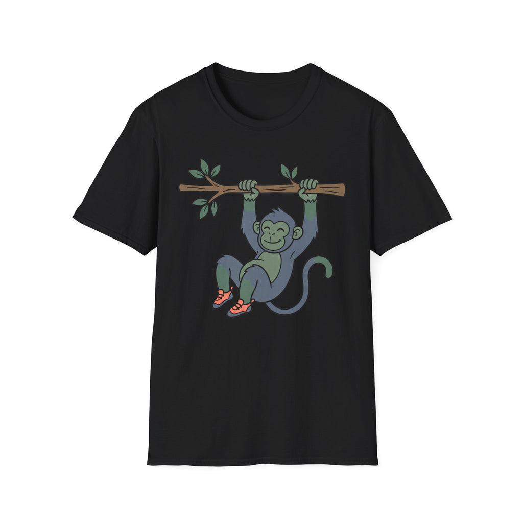 Cute Monkey Climbing T-Shirt