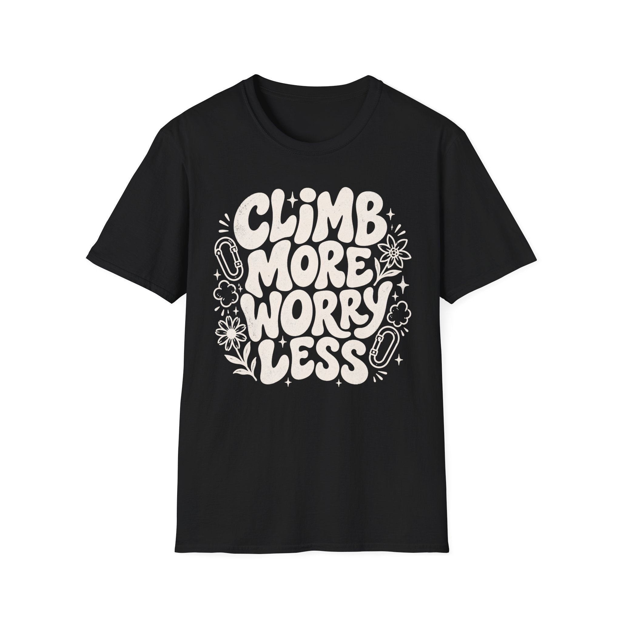 Climb More Worry Less T-Shirt