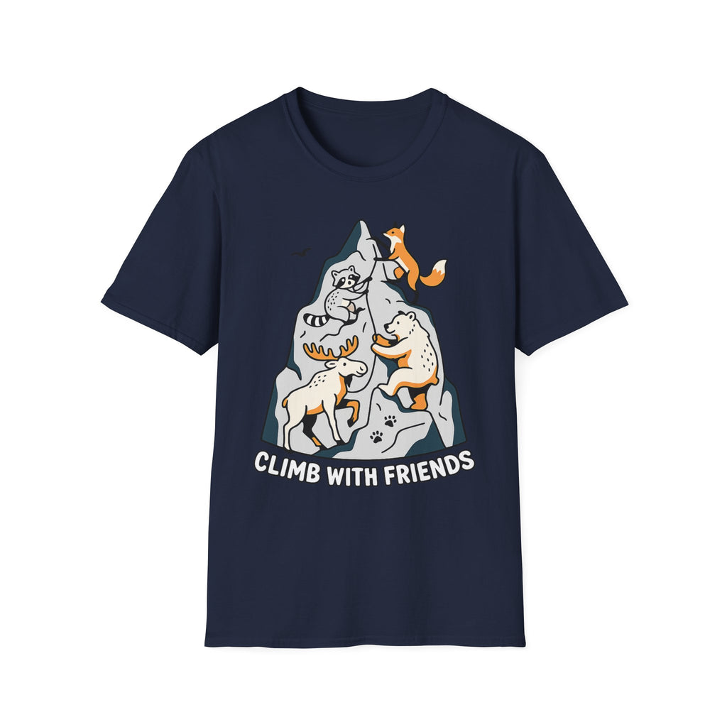 Climb With Friends Animal Climbing T-Shirt
