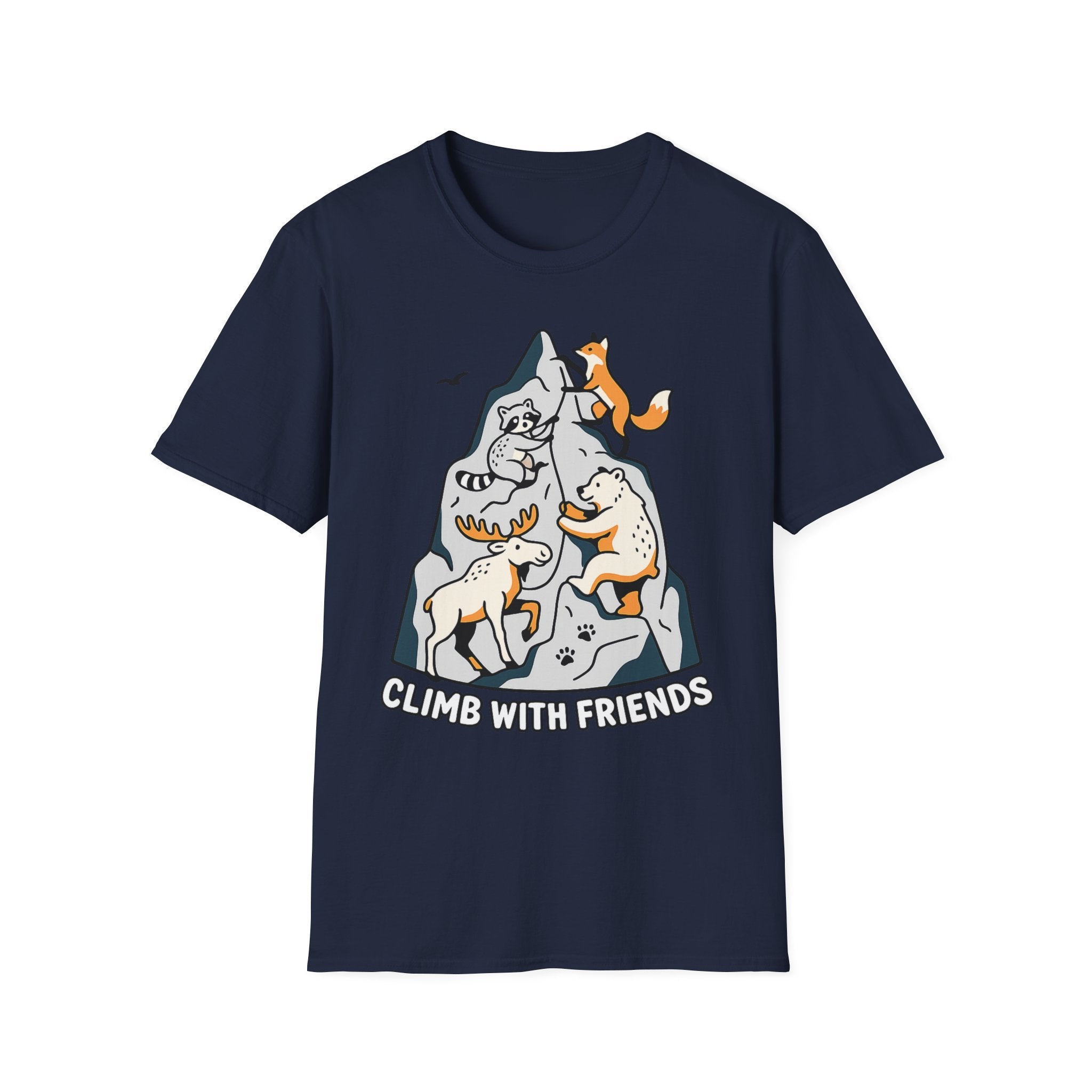 Climb With Friends Animal Climbing T-Shirt