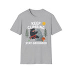 Keep Climbing Stay Grounded Bear T-Shirt