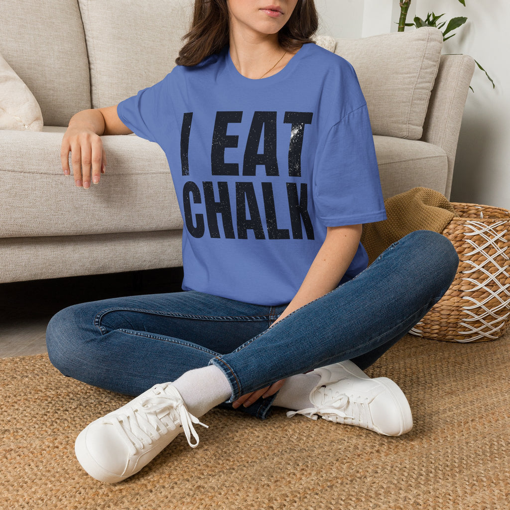 I Eat Chalk Climbing T-Shirt